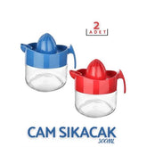 Takaz Global 2 Lİ Cam Limon Sıkacağı Sicilia Design